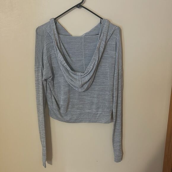 Abercrombie & Fitch High Low Hooded Sweatshirt size small - Picture 6 of 7